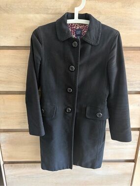 Vintage GAP Black Pea Coat